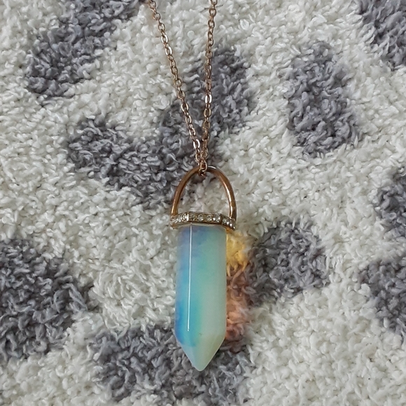 Jewelry - Delicate Opalite Talisman Necklace